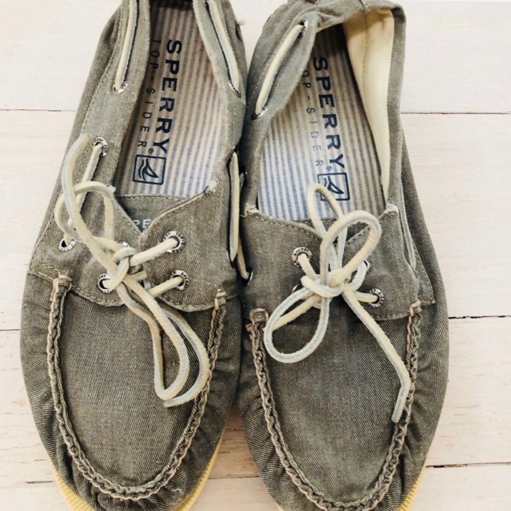 Sperry top sider loafers.